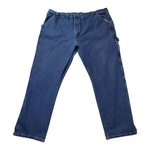 Wrangler Carpenter Pants Straight Stretchable Mens 44x30
